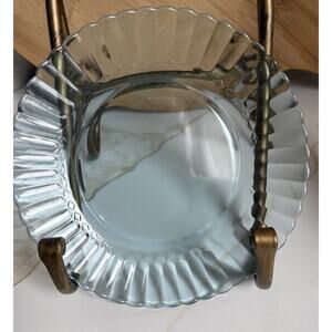 1 Forte Crisa Salad Plate FCG3 Clear Blue Azure Mexico 7” Replacement